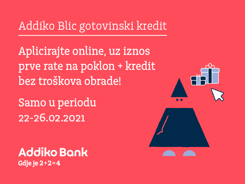 Abbl Posebna Online Ponuda Addiko Blic Gotovinskh Kredita