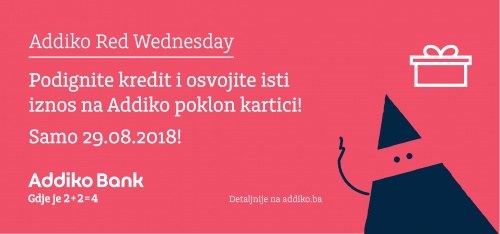 Addiko Bank Addiko Red Wednesday