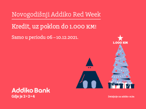 Addiko Red Week Vizual